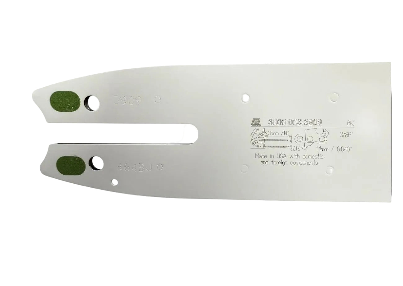 3005 008 3909 Guide Bar – STIHL Light 01 Genuine OEM Replacement Bar (14")