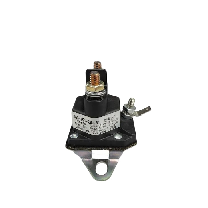 3319 Starter Solenoid — Rotary Genuine OEM Part for AMF Applications (3/16" Lower Stud, 1/4" Upper Stud)