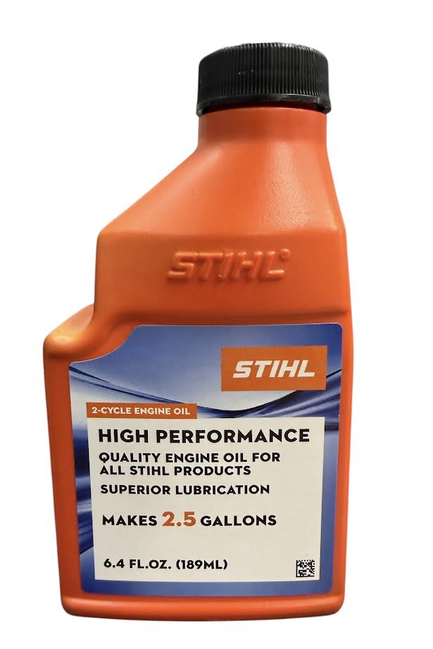 0781 319 8015 – 2-Cycle Engine Oil, 6.4 oz, Makes 2.5 Gallons, Orange Bottle – STIHL Genuine OEM