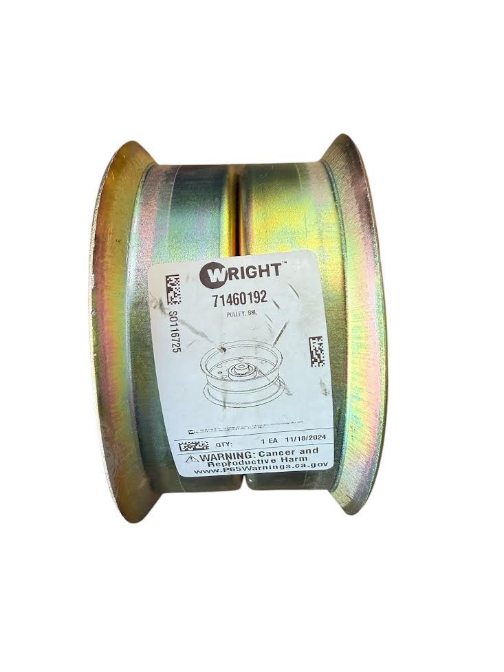 71460192 – Pulley, BSI, 5-1/4" x 2-1/2" x 3/8" Bore – Wright® (Genuine OEM Part)