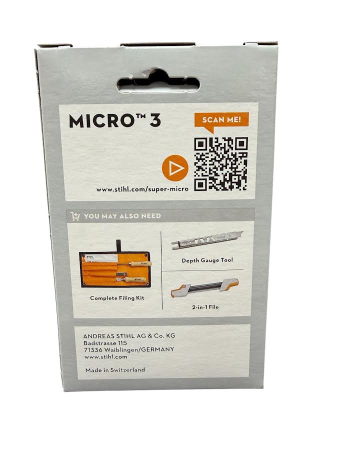 3695 005 0081 Stihl 23RM3 Rapid Micro .325" Chainsaw Chain — 81 Drive Links Semi-Chisel Genuine OEM Part
