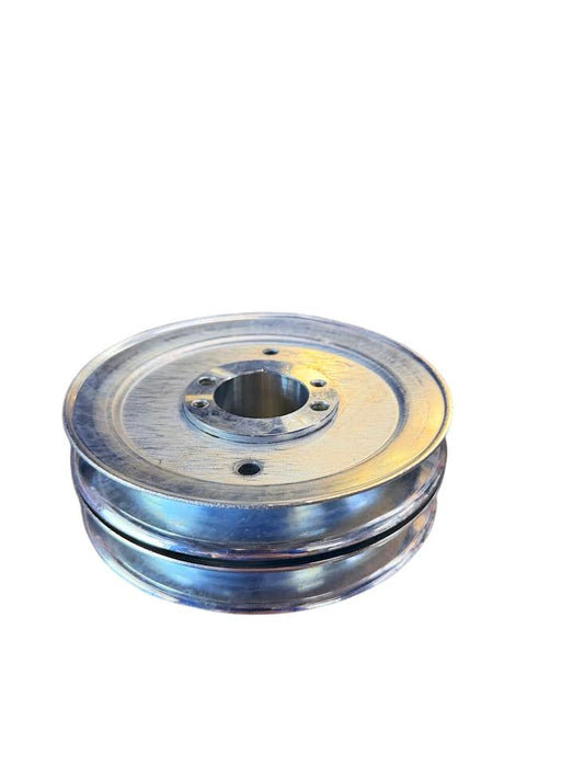 71460144 – Pulley, Double Split, B Section, H Bushing x 6", 1" Spacing – Wright® (Genuine OEM Part)