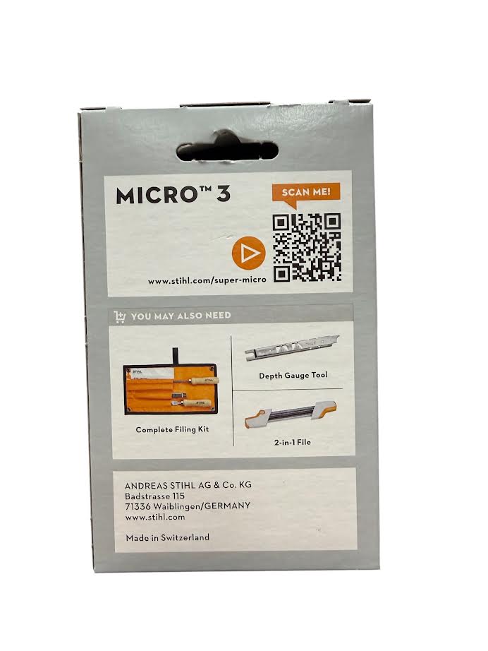3689 005 0068 Stihl 26RM3 Rapid Micro .325