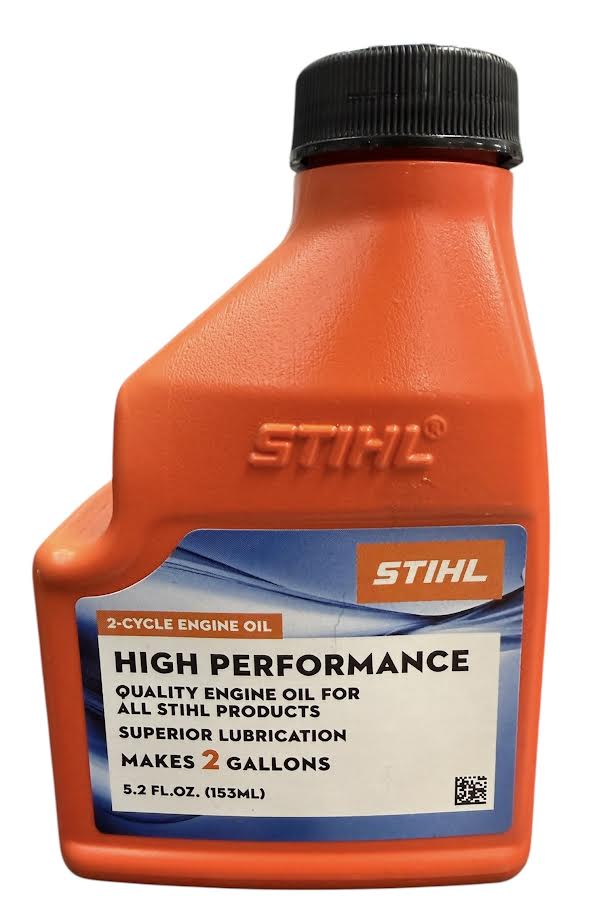 0781 319 8049 – 2-Cycle Engine Oil, 5.2 oz, Makes 2 Gallons, Orange Bottle – STIHL Genuine OEM