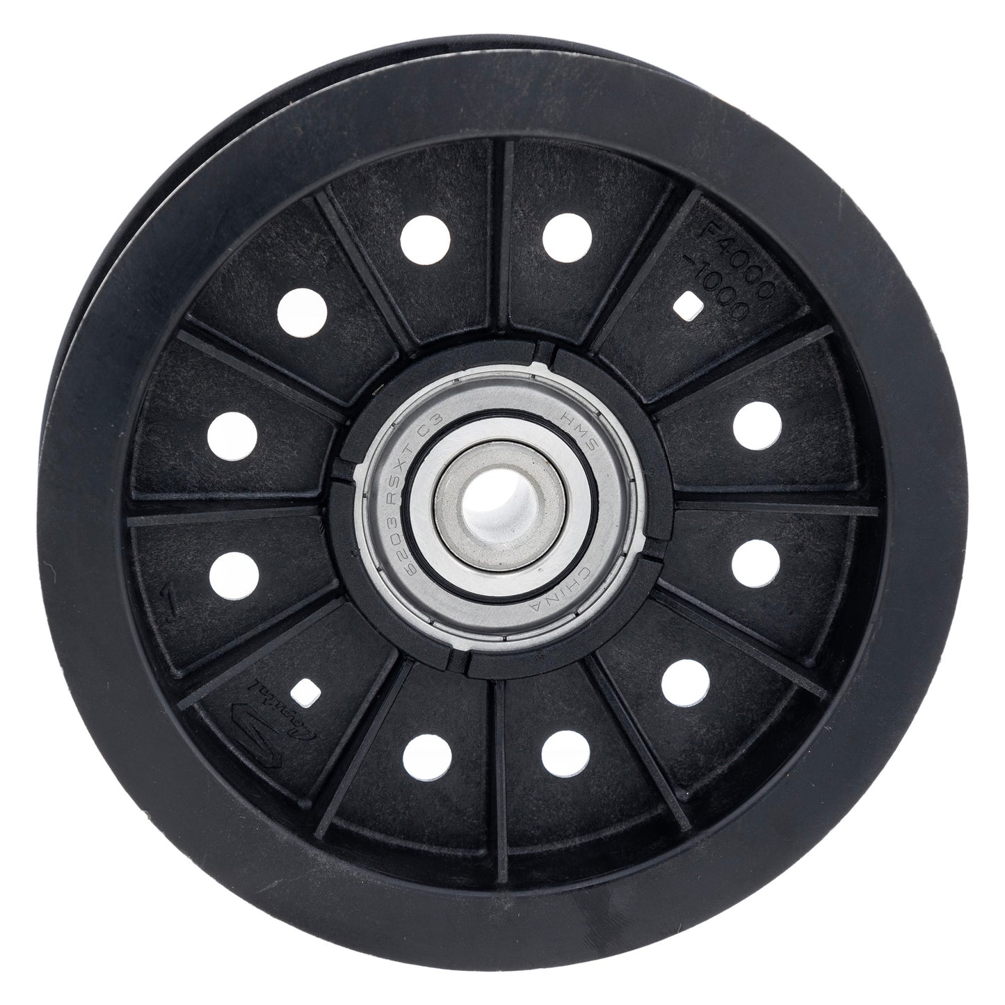 07320800 – Flat Idler Pulley (.377″ × 4.00″ × .96″, Poly) | Gravely / Ariens OEM Part