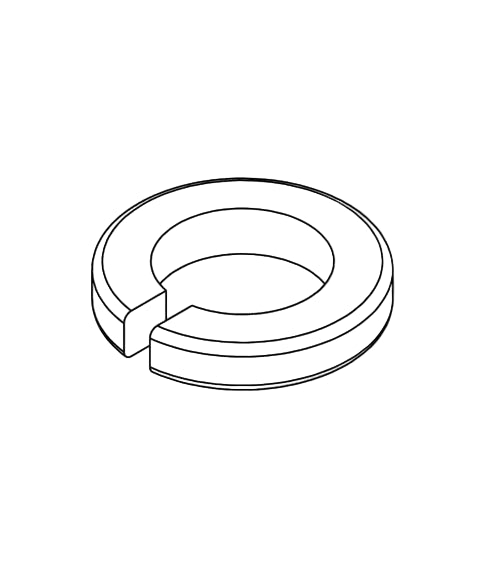 13990020 – Wright Lock Washer, 1/4 Inch, Zinc-Plated (Genuine Wright OEM Part)