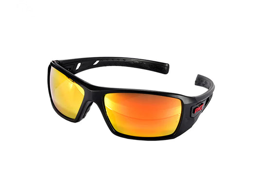 16669 Pyramex Safety Glasses – Black Frame / Orange Lens
