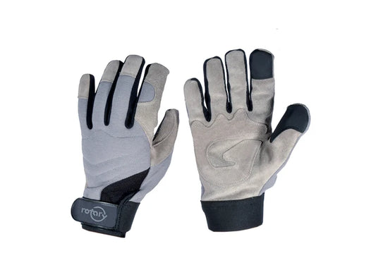 Rotary 16691 Landscaping Gloves – Premium Cowhide Leather, X-Large | Heavy-Duty Work Gloves