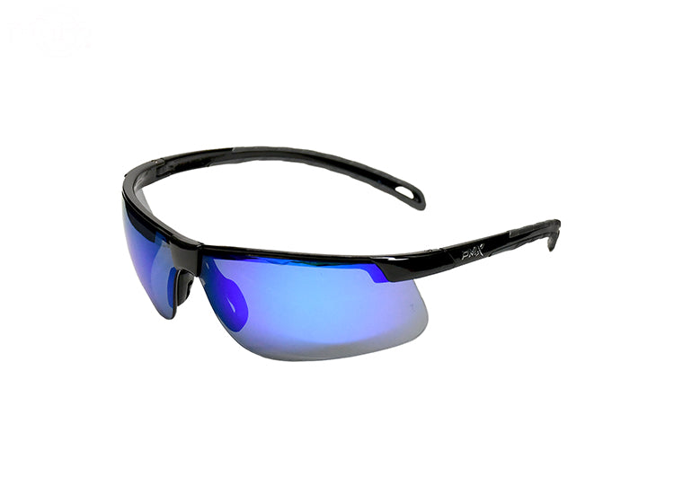 17220 Safety Glasses SB8665D Blue Mirror Lens Protective Eyewear