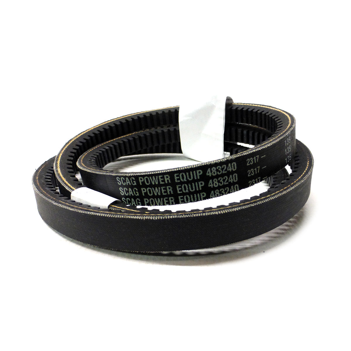 483240 – Right-Hand Deck Belt (SMWC-52V) for SCAG Cheetah Zero-Turn Mowers (Genuine SCAG OEM Part)