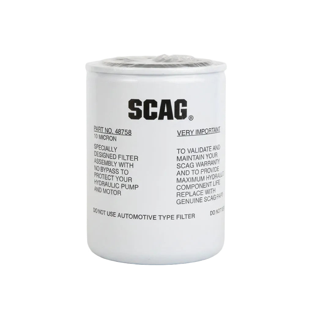 SCAG S48758 Hydraulic Oil Filter (Genuine OEM)