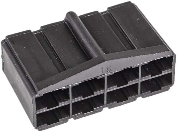 S48973 – SCAG 8-Way Female Electrical Connector (Genuine SCAG OEM Wiring Connector)