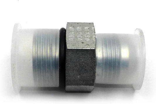 S48572-02 – SCAG Tube Union 1/2" x 5/8" (Genuine SCAG OEM Hydraulic Tube Union)