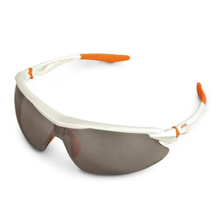 STIHL 7010 884 0367 Smoke Lens Safety Glasses – Genuine STIHL Protective Eyewear