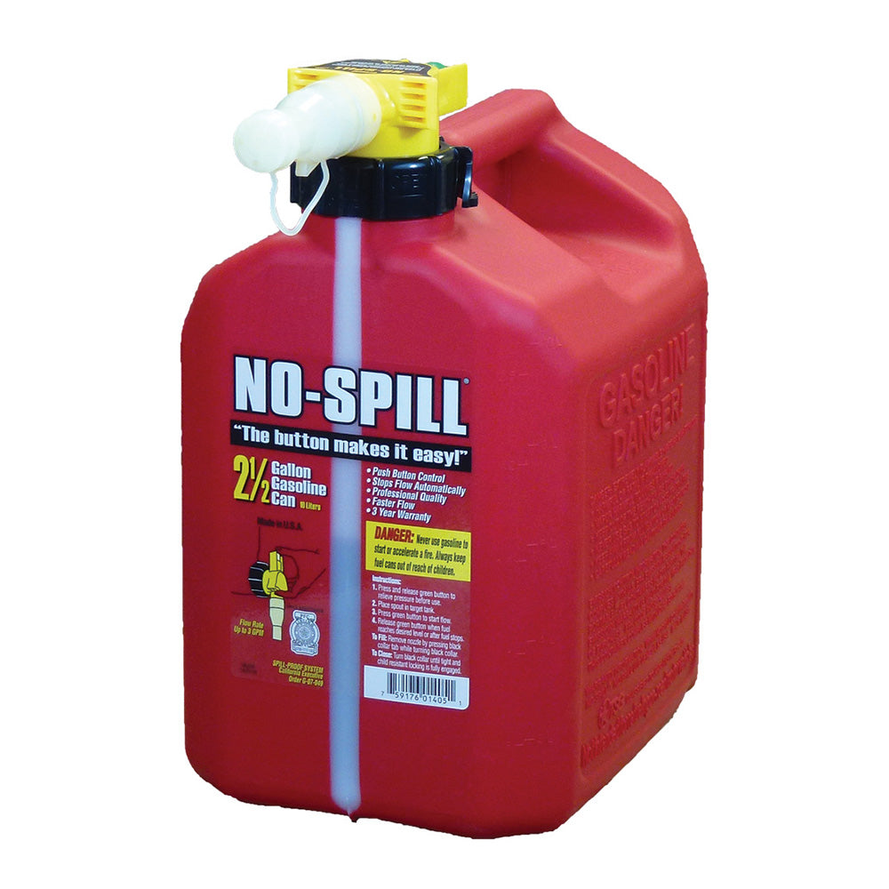 7010 881 0204 – STIHL No-Spill Fuel Can, 2.5 Gallon (Genuine STIHL Product)