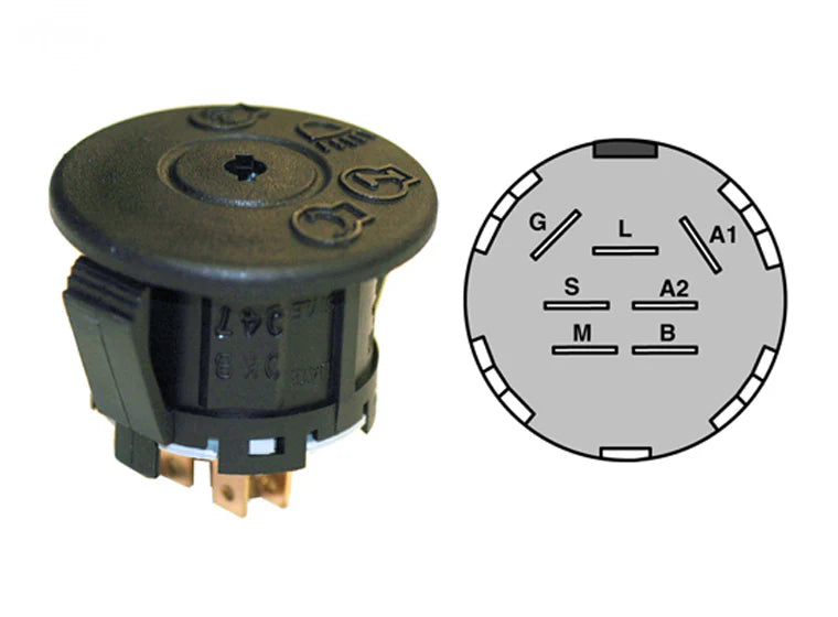 7015 IGNITION SWITCH FOR MURRAY REPLACES MURR