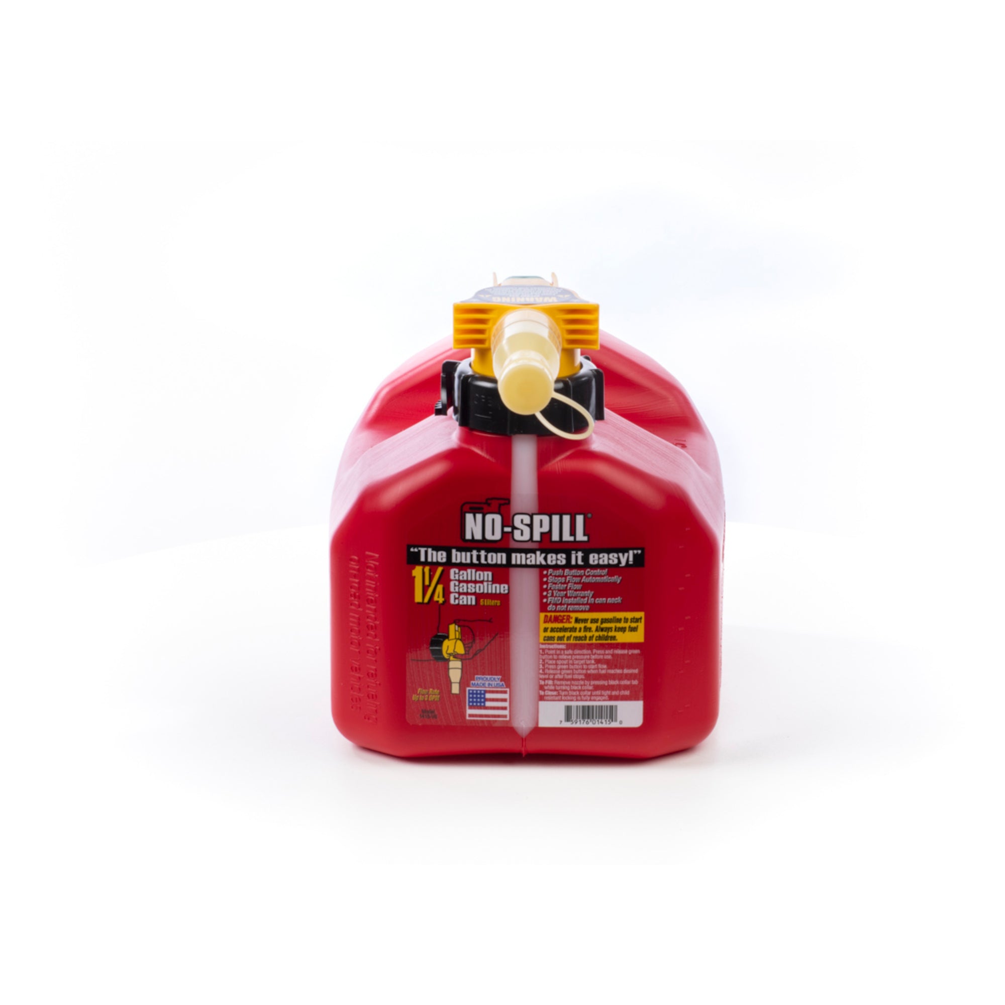 06176-1415-C6 – No-Spill Gas Can, 1.25 Gallon