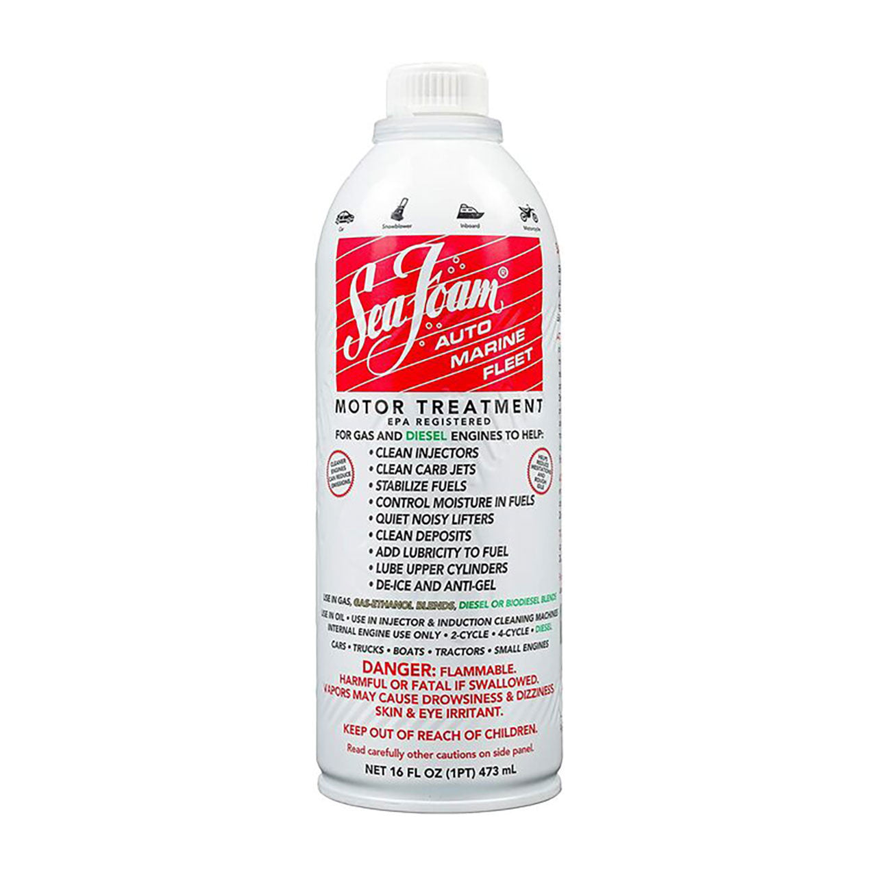 12223 – Sea Foam® Motor Treatment SF-16, 16 oz | Rotary – Genuine OEM