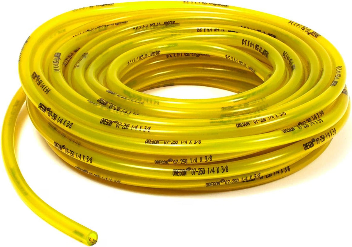 07-250 – 1/4" Yellow Clear Fuel Line (Premium Small Engine Fuel Hose)