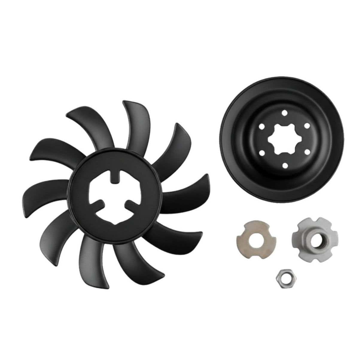 Hydro-Gear 72339 Fan &amp; Pulley Kit | Genuine OEM Cooling Fan and Pulley Kit for Hydrostatic Transaxles
