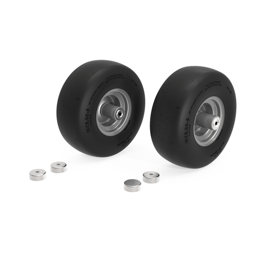 79214300 15 x 6.00 - 6 SEMI PNEUMATIC WHEEL KIT (2PC IN THE BOX)