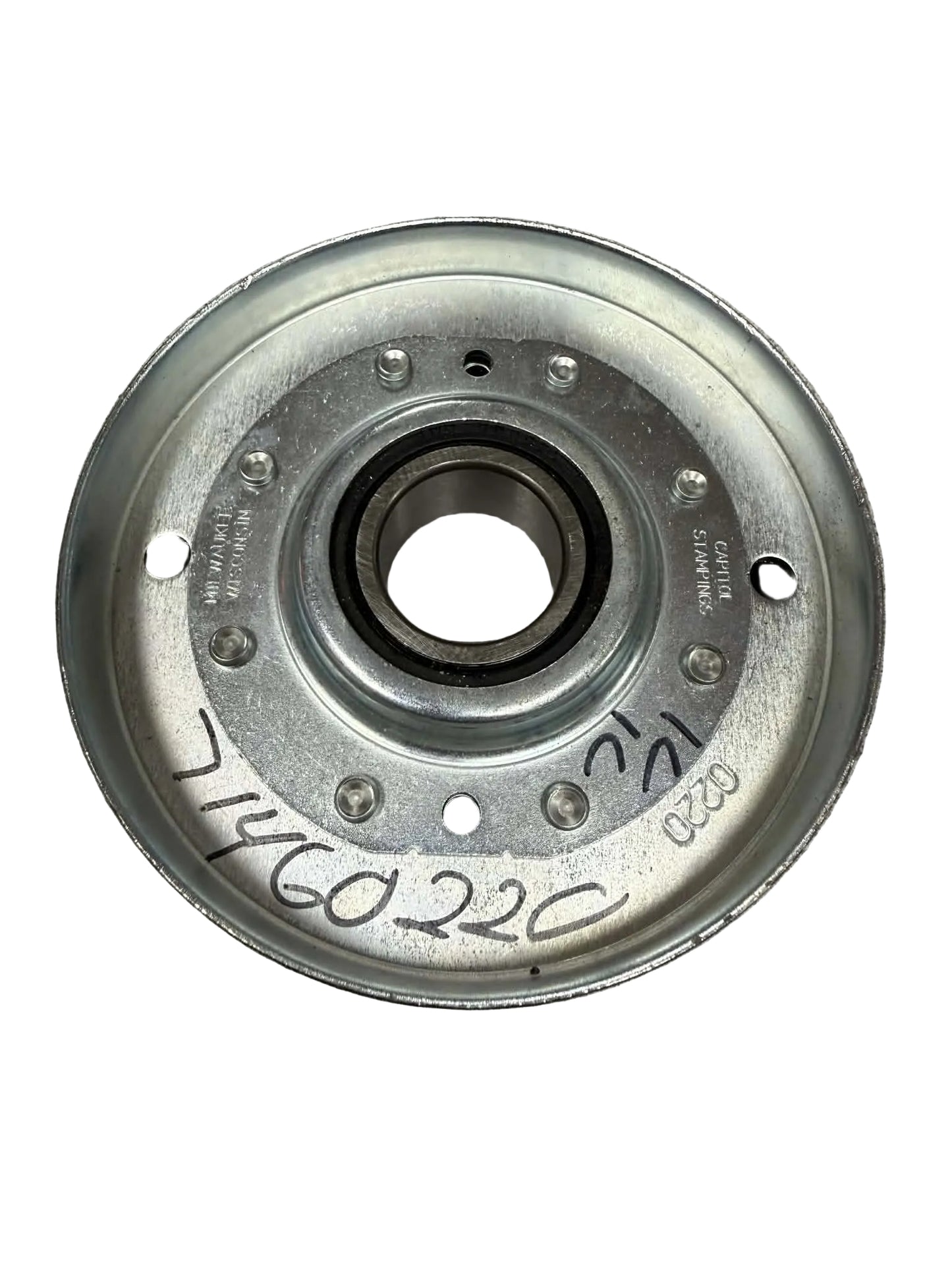 71460220 – Wright Plain Idler Pulley 5" (ZK 3rd Gen) (Genuine OEM Part)