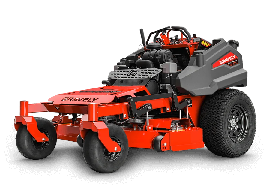 Gravely Pro-Stance® ULTRA 52 Stand-On Lawn Mower – 35 HP Kawasaki FX1000V, 52" X-Factor® 3 Deck (Model 994173)