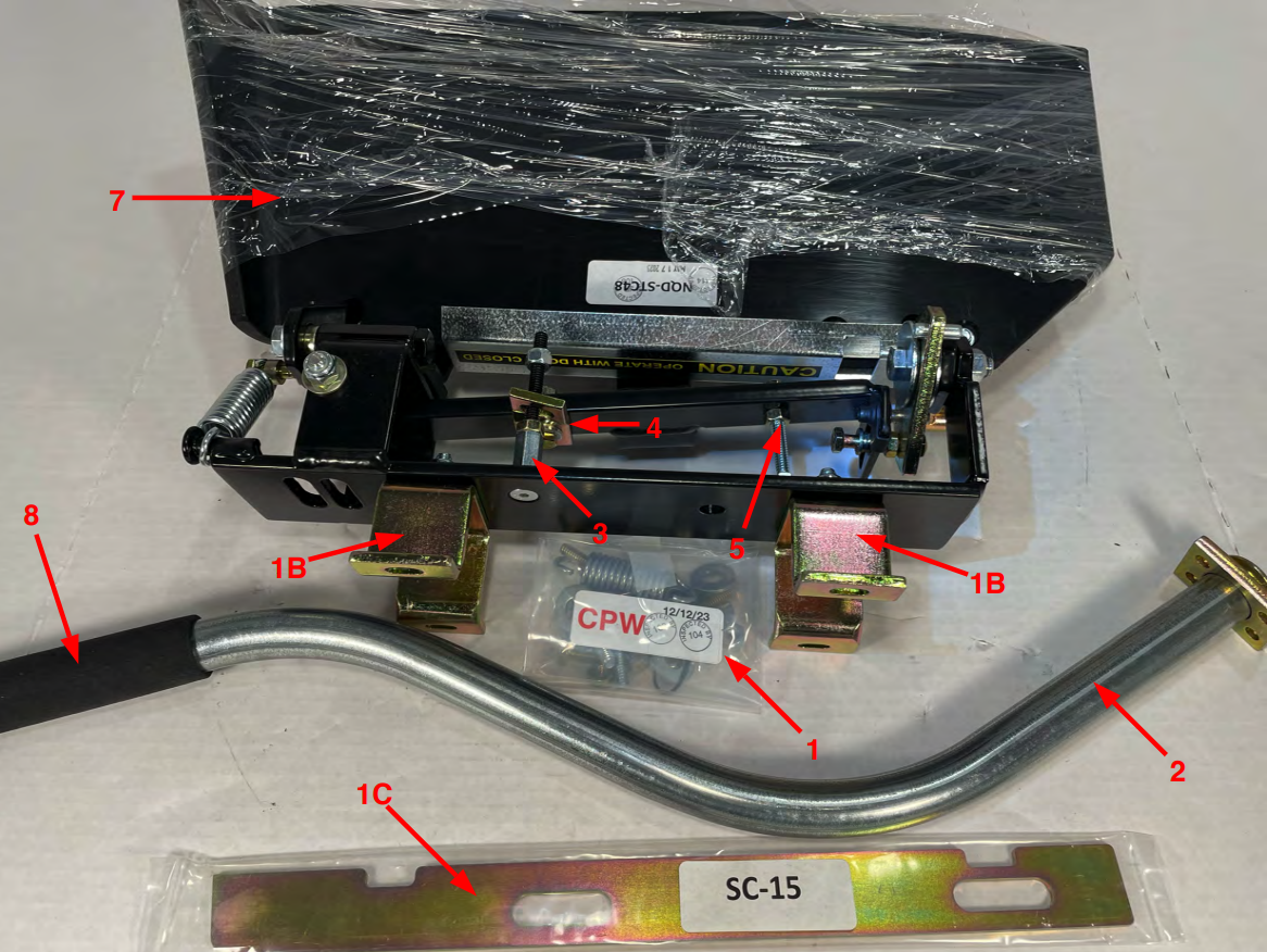 NQD-STC48 48" SCAG QUICK CHUTE
