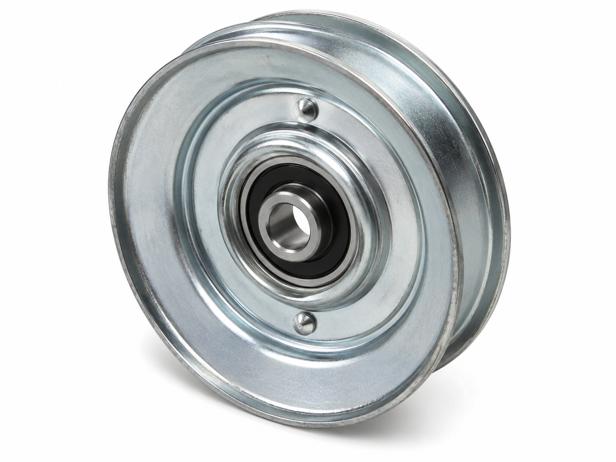 07300528 – Ariens V-Idler Pulley, 0.38" ID x 4.00" OD (Genuine Ariens OEM Idler Pulley)
