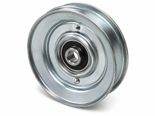 07300528 – Ariens V-Idler Pulley, 0.38" ID x 4.00" OD (Genuine Ariens OEM Idler Pulley)