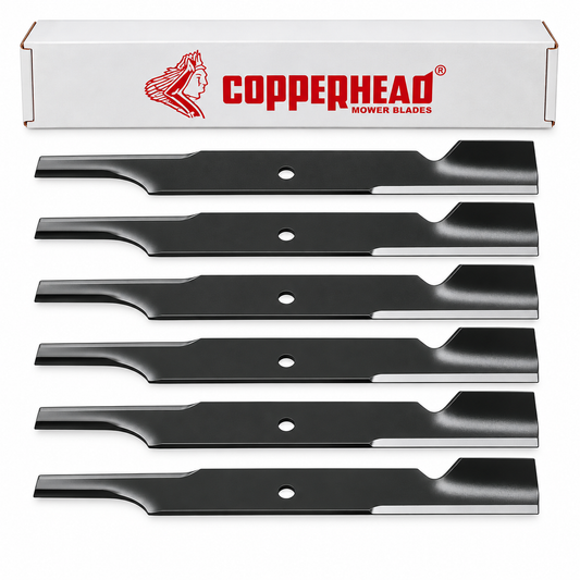 133-2175 – Toro Hi-Flow Rotary Mower Blades, 18.0 Inch (6-Pack) for 52-Inch Deck (Genuine Toro OEM Part)