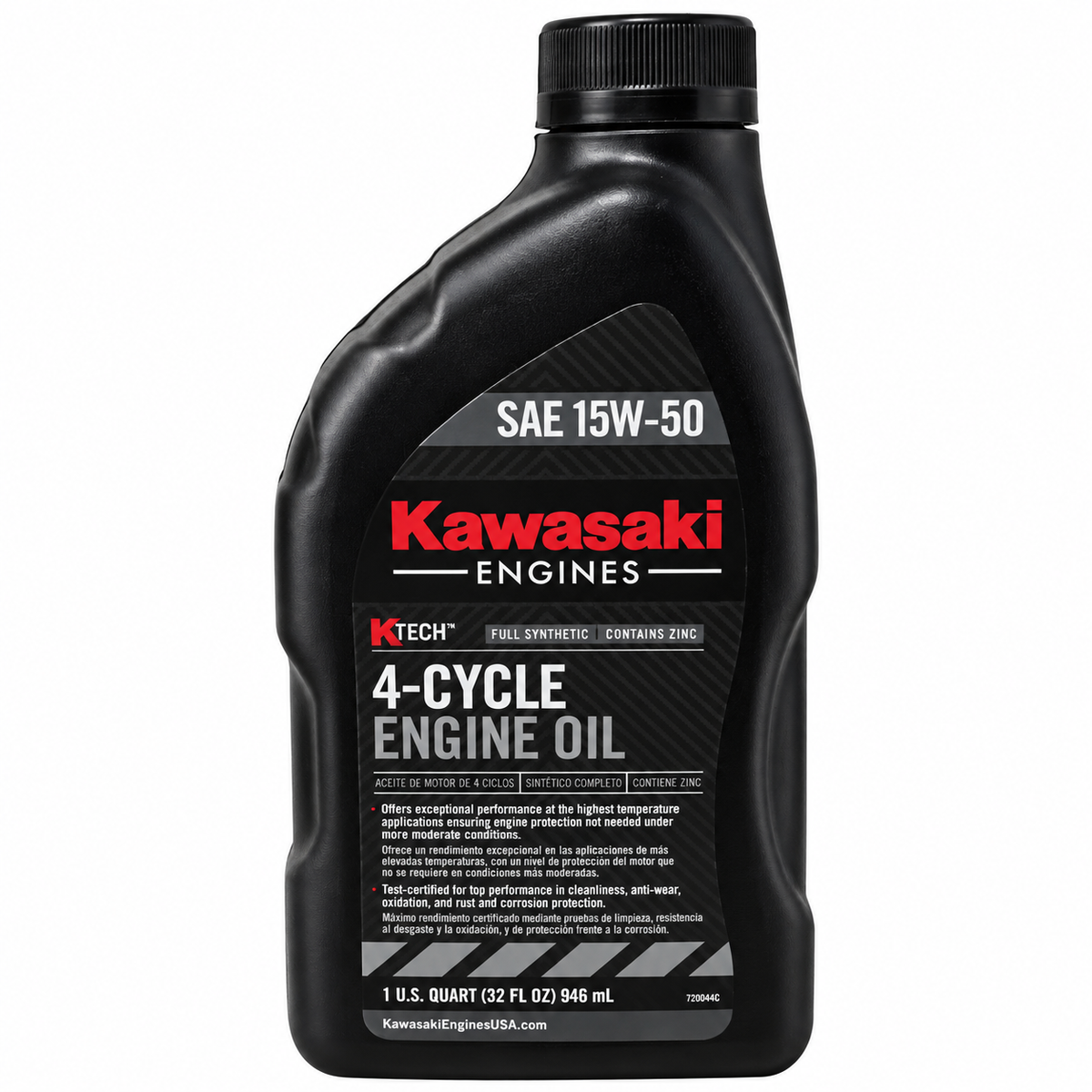 99969-6501 – Kawasaki 15W-50 Full Synthetic Transmission Oil (1 Quart) Genuine OEM Premium Hydraulic &amp; Transmission Fluid