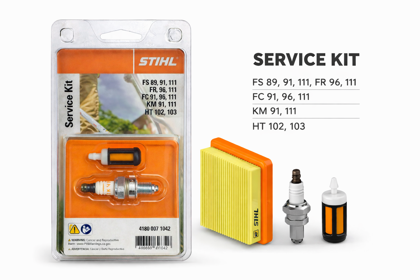 4180 007 1042 STIHL Service Kit – Genuine OEM Part
