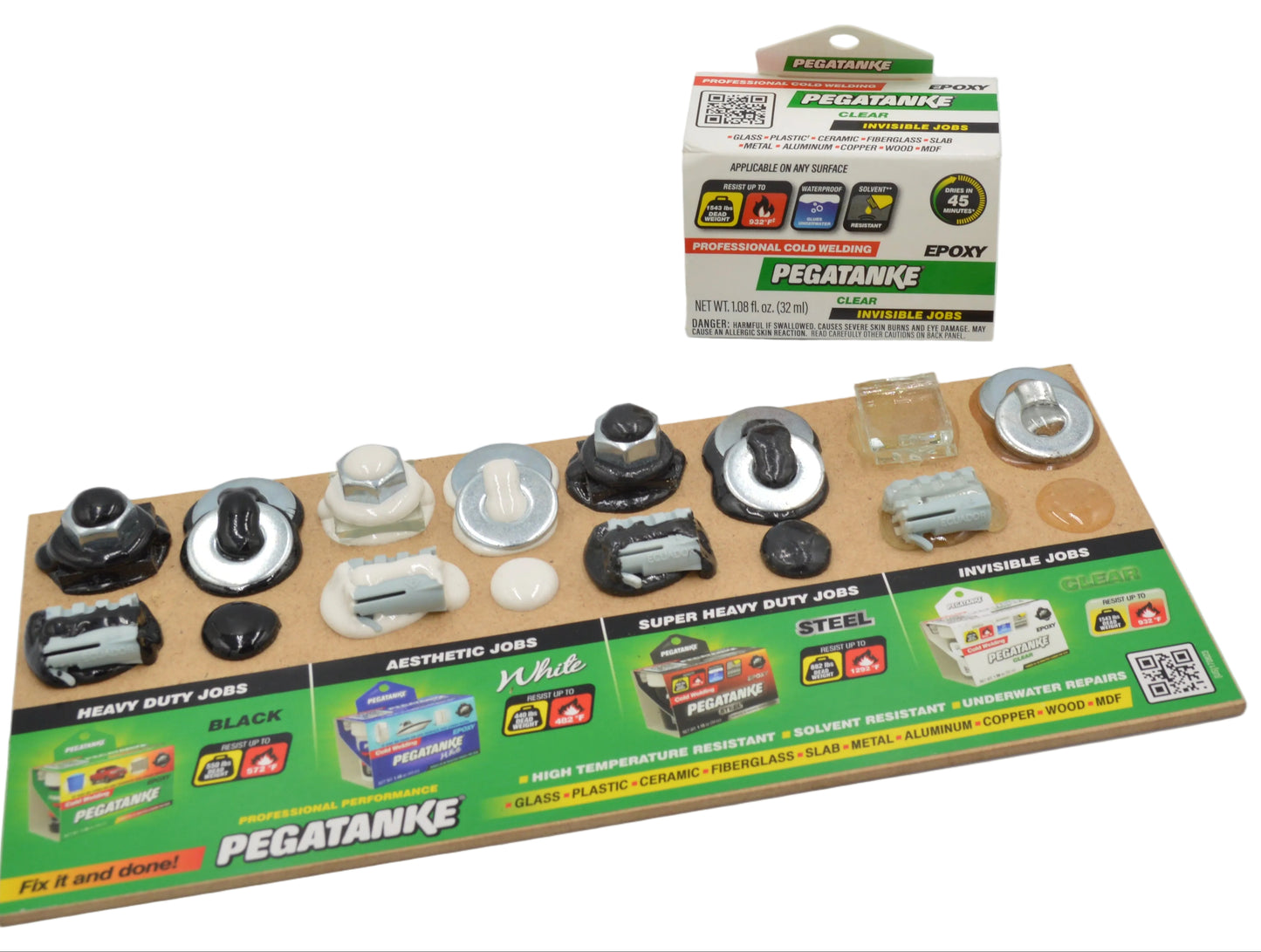 PEGATANKE® Clear Epoxy Glue | 1.08 fl. oz