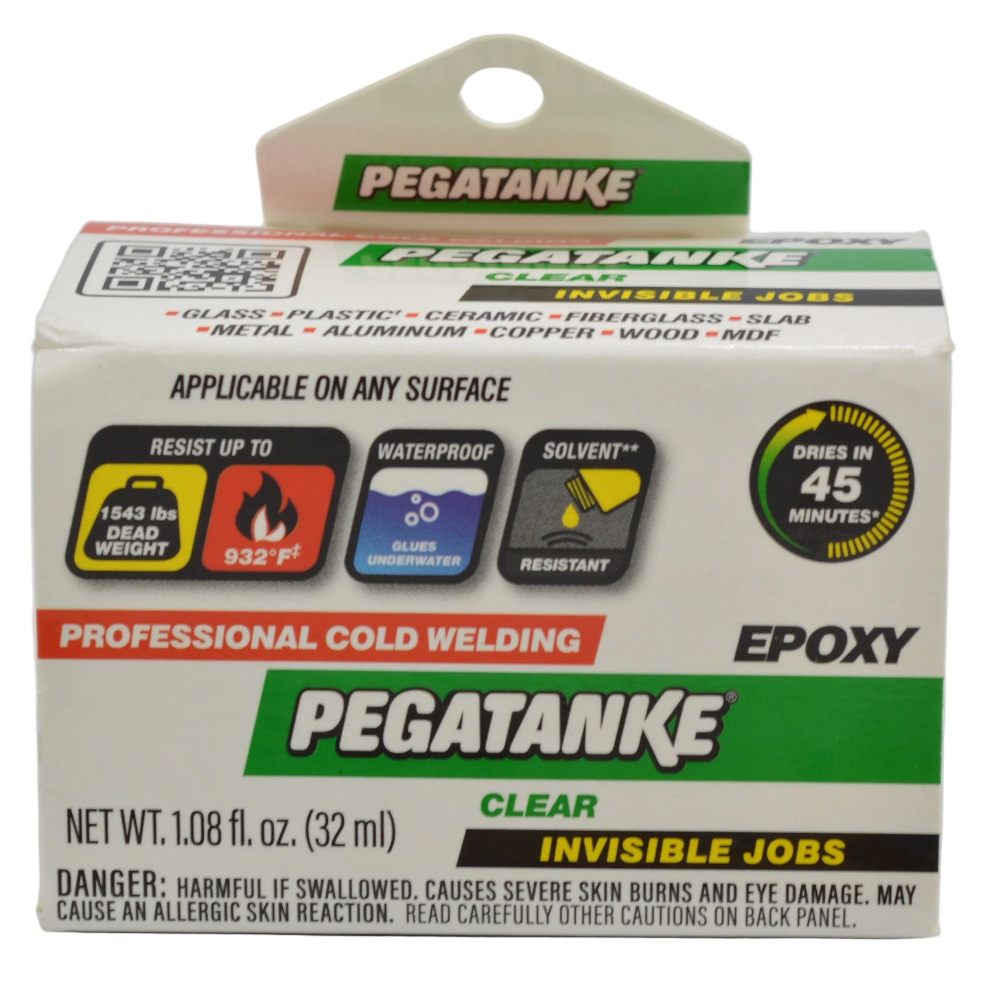 PEGATANKE® Clear Epoxy Glue | 1.08 fl. oz