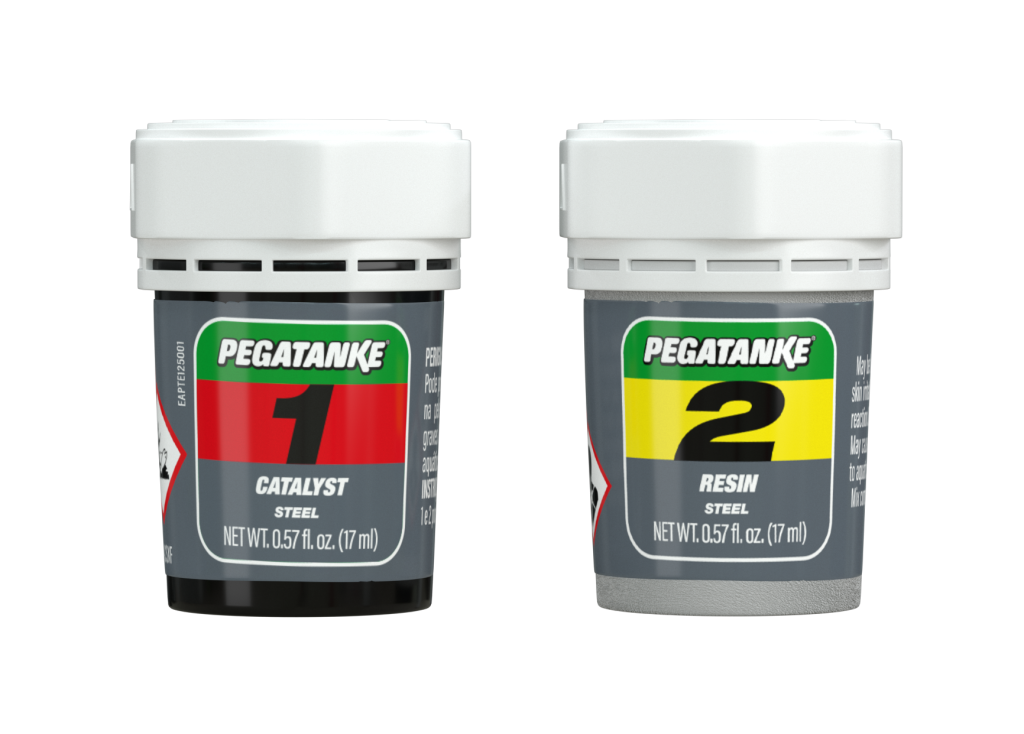 PEGATANKE® Steel Epoxy Glue | Professional Cold Welding | 1.15 fl. oz.