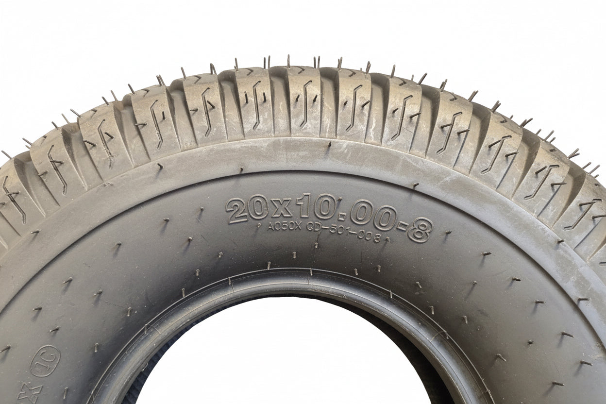 H5403082 TIRE 20X10X8 KENDA TURF