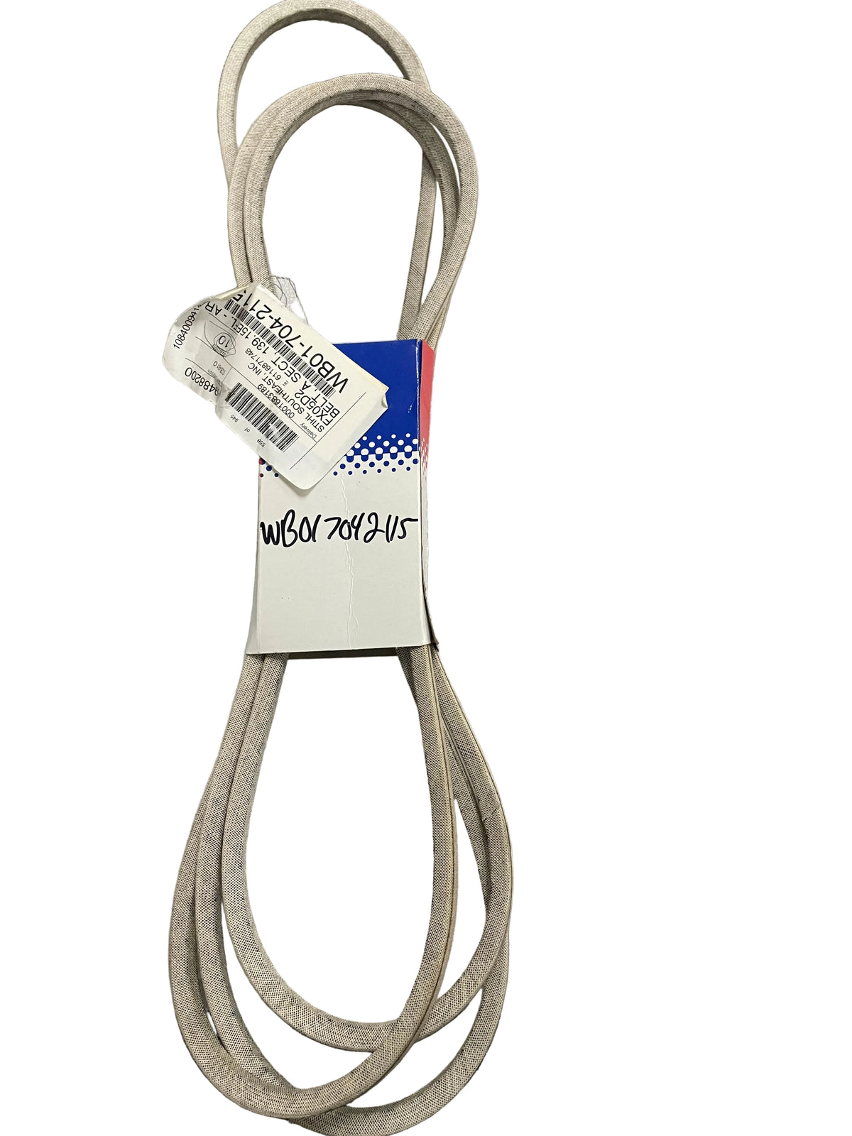 STIHL WB01 704 2115 Drive Belt – Genuine OEM Aramid V-Belt (139.15" Effective Length)