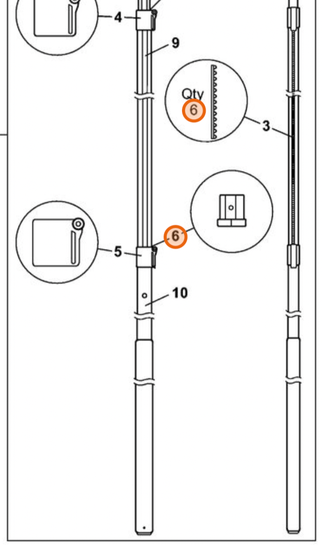 0000 882 2300 — STIHL End Cap B