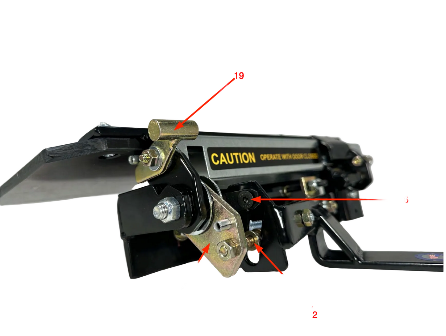 NQD-WSAC52LH QWIKCHUTE Discharge Chute Control Kit