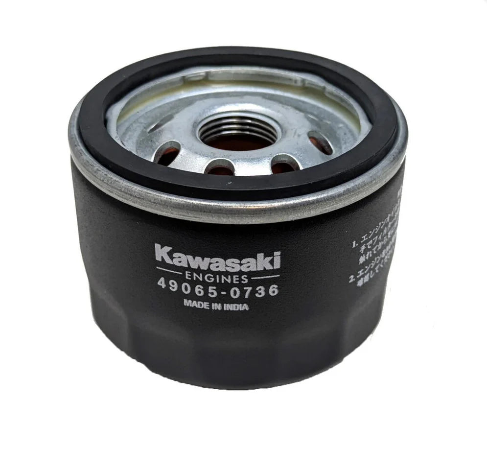 49065-0736 Kawasaki Genuine OEM Oil Filter - Also Replaced by 49065-0721 for FR651V FR691V FR730V Engines