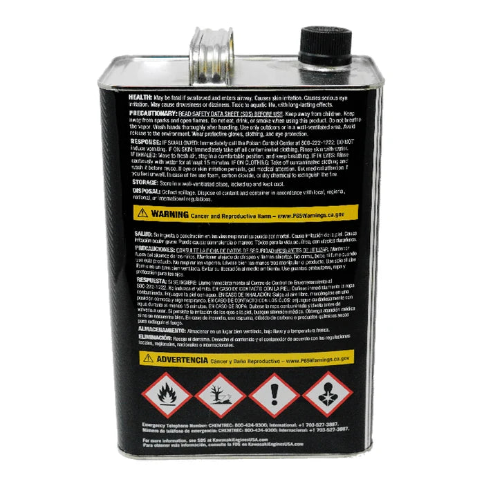 Kawasaki 99969-6560 KTECH™ Blend Pre-Mixed 2-Cycle Fuel + Oil | 50:1 Ethanol-Free Fuel, 1 Gallon