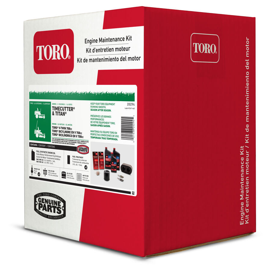 Toro 20294 Toro V-Twin Engine Maintenance Kit – Genuine OEM Service Kit
