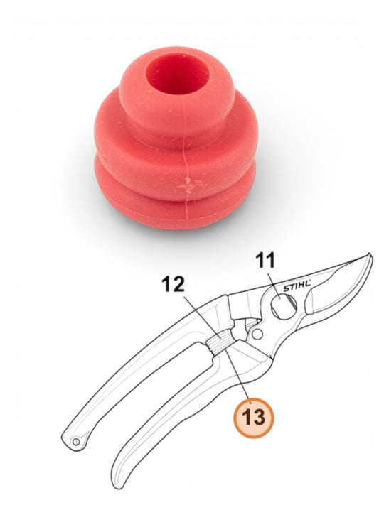 0000 882 1701 — STIHL Rubber Bumper