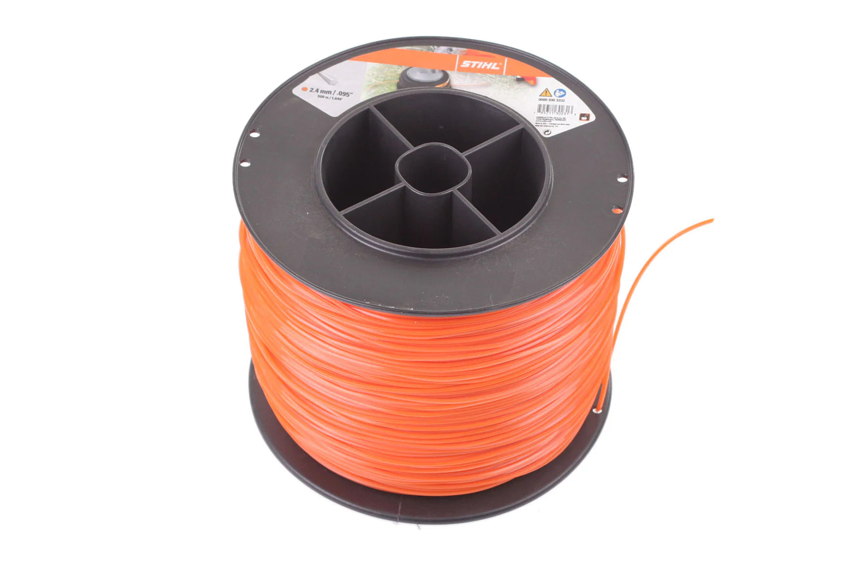 0000 930 3332 Commercial Trimmer Line – .095 Orange, 5 lb (Pentagon)