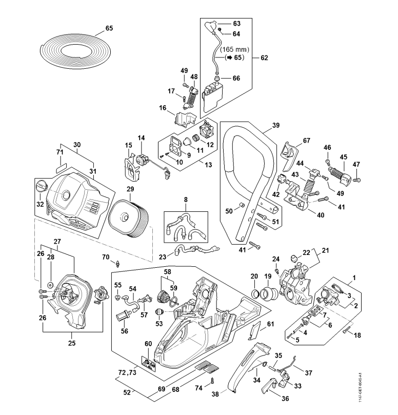 1147 430 0512 – STIHL Ignition Switch (Genuine OEM Part)