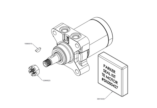 32410024 – Wright Right Hydro Motor TE0260UF33 (Genuine OEM Replacement Part)