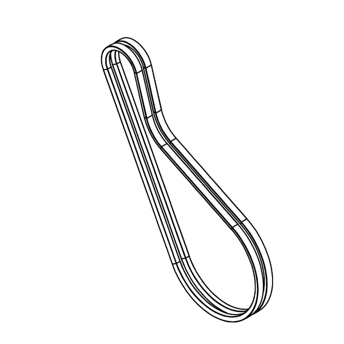 71460172 – Belt, Drive, A Section, 45.65" Effective Length – Wright® (Genuine OEM Part)