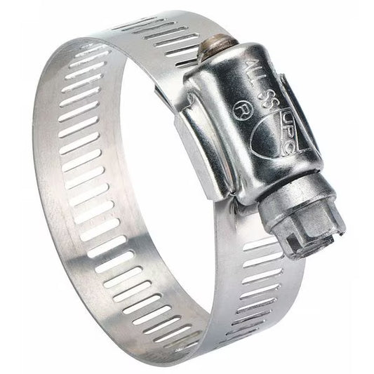43693 Ideal Stainless Steel Hose Clamp - 5/16" Band x 7/8" Diameter Marine Grade
