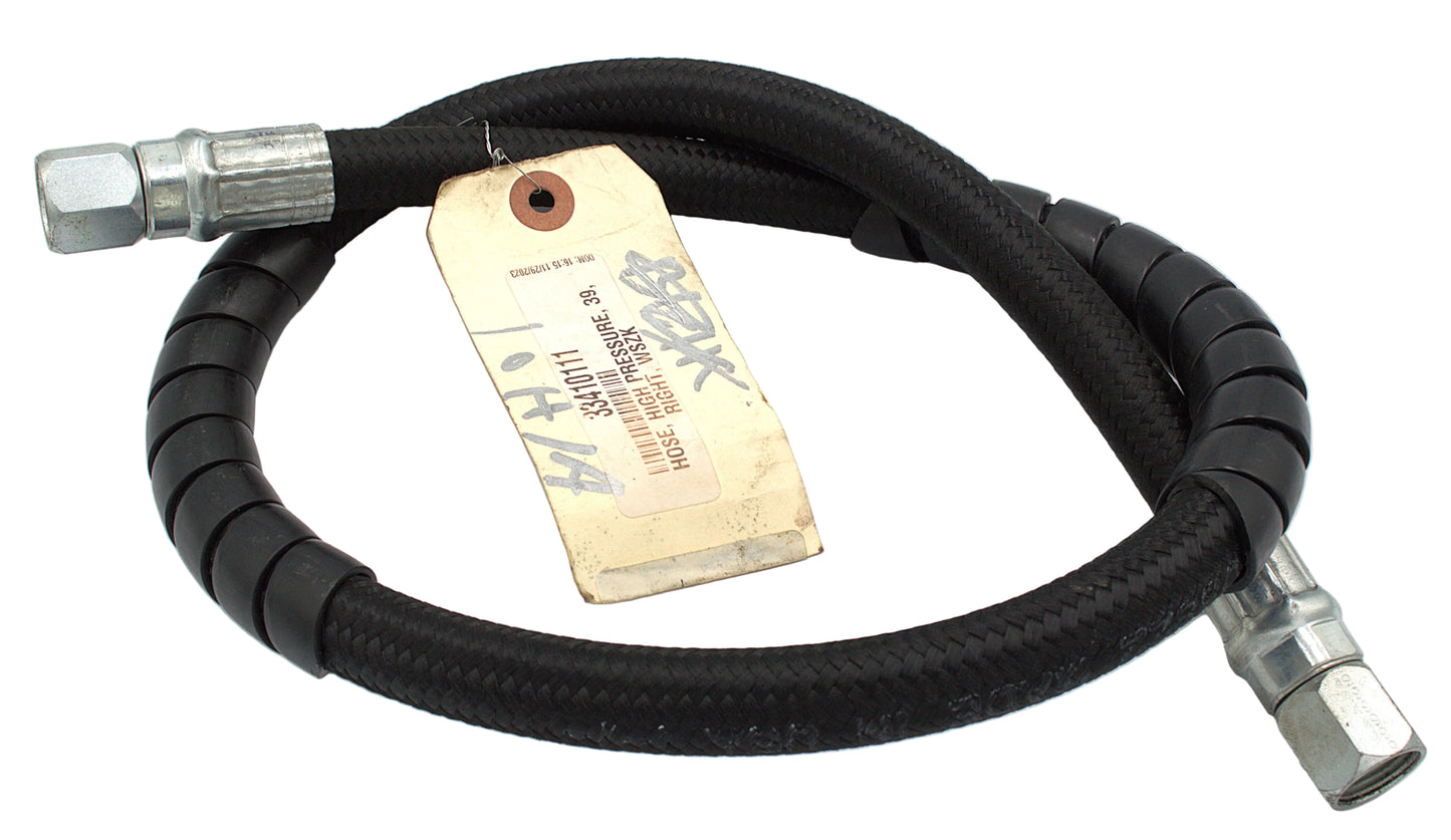 33410111 – High-Pressure Hydraulic Hose, 39" Right (Genuine OEM Replacement Part)
